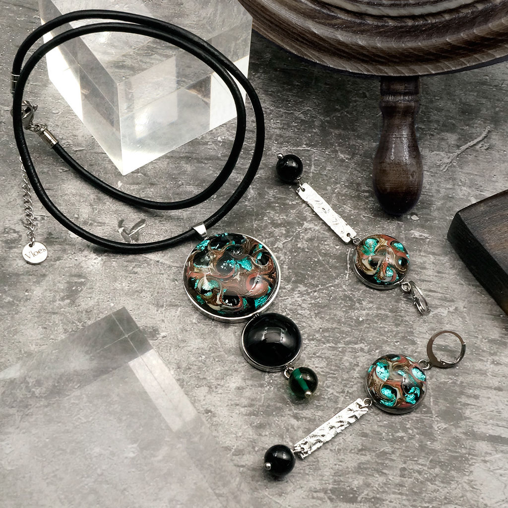 Серьги из муранского стекла - Vloes фото 6