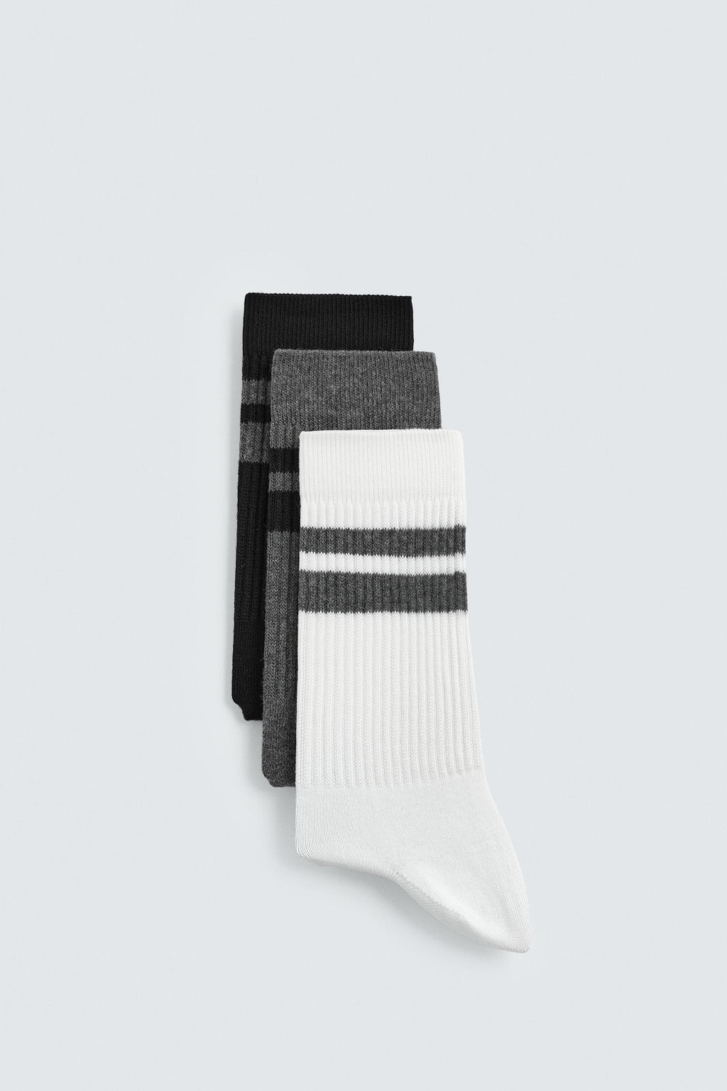 STRIPED SOCKS 3-PACK