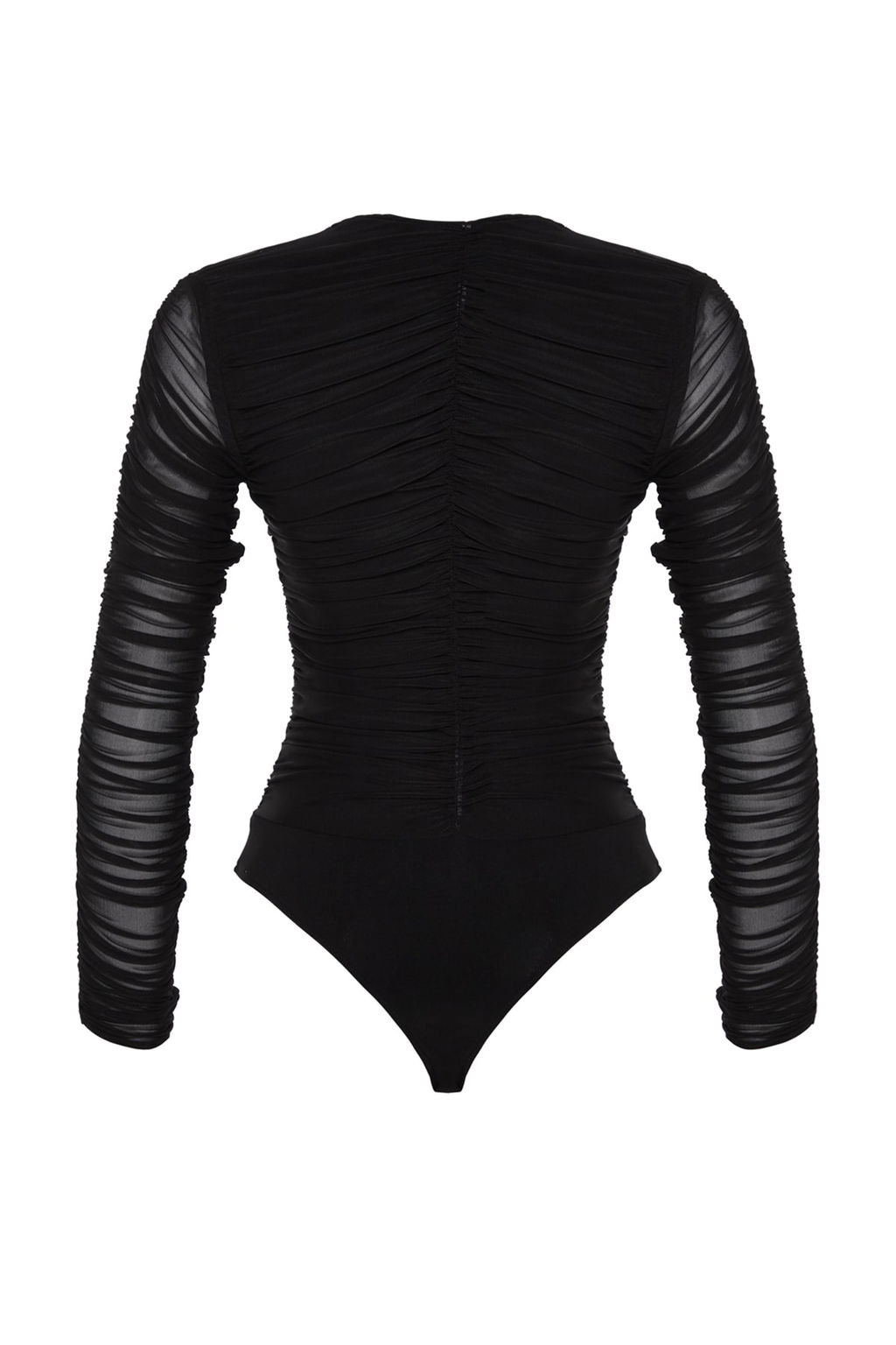 Trendyolmilla Siyah Agrafl? Orme Body TPRAW24BD00019 фото 8