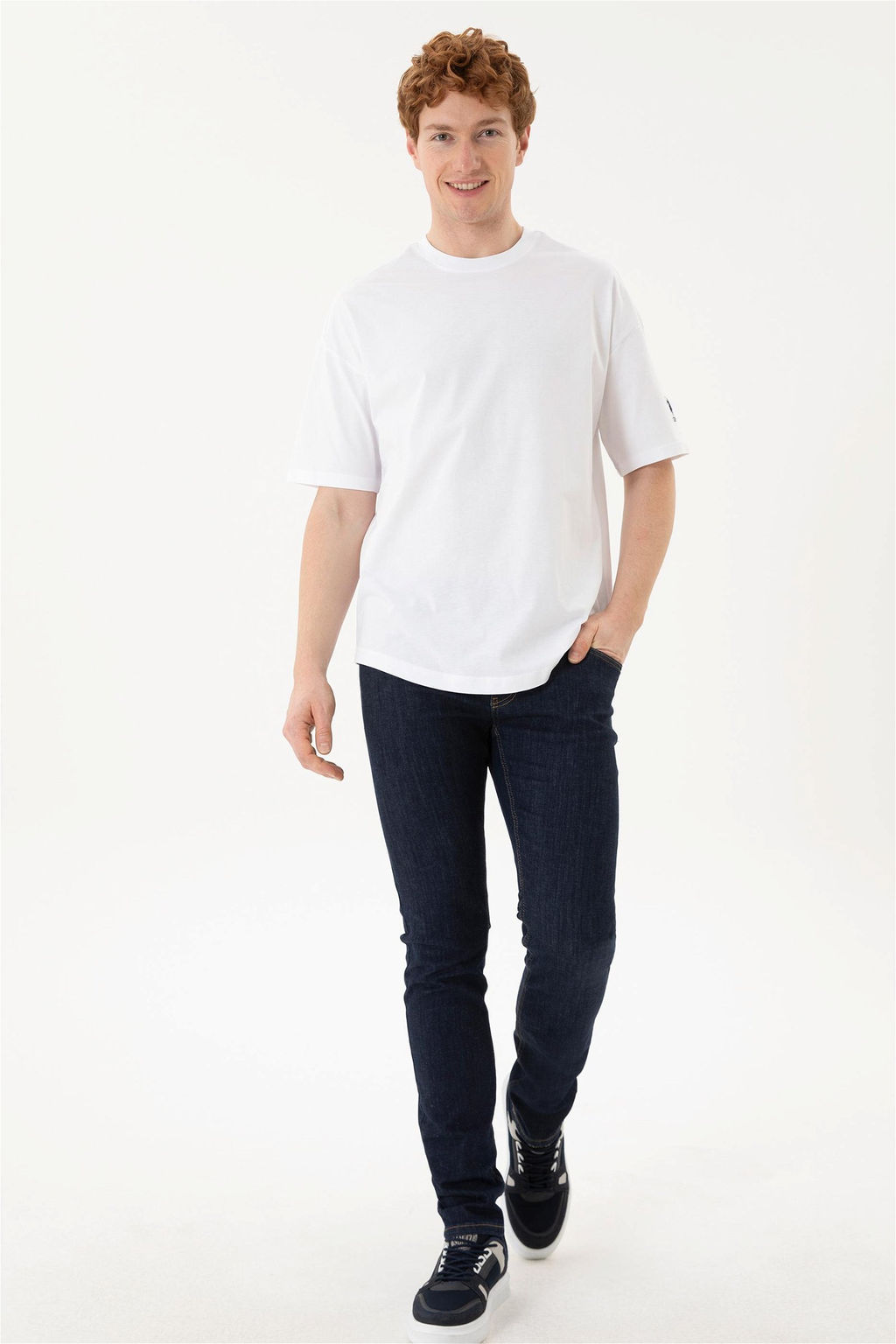 Мужская белая футболка - U.s. polo assn фото 4