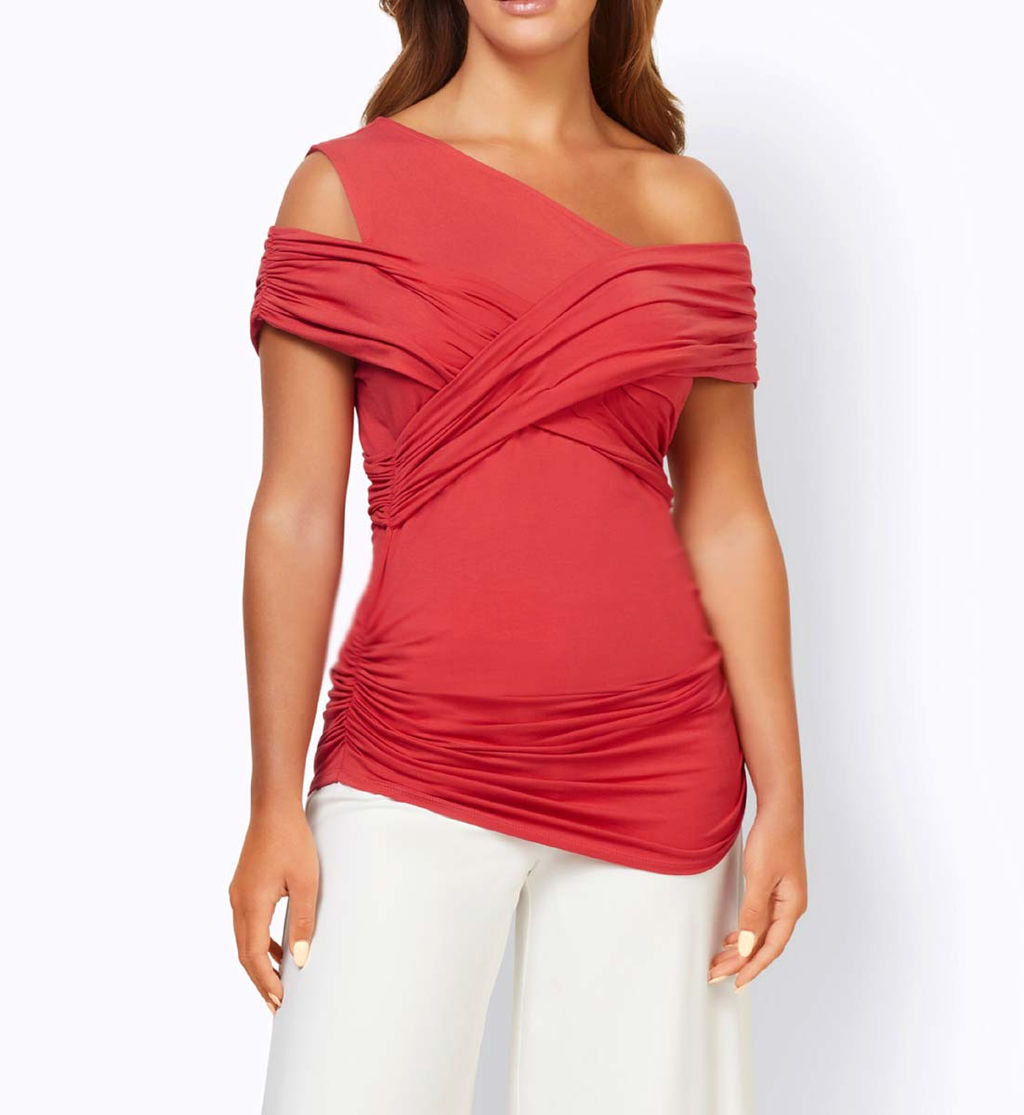 Блузка, цвета клубники - Ashley brooke фото 3