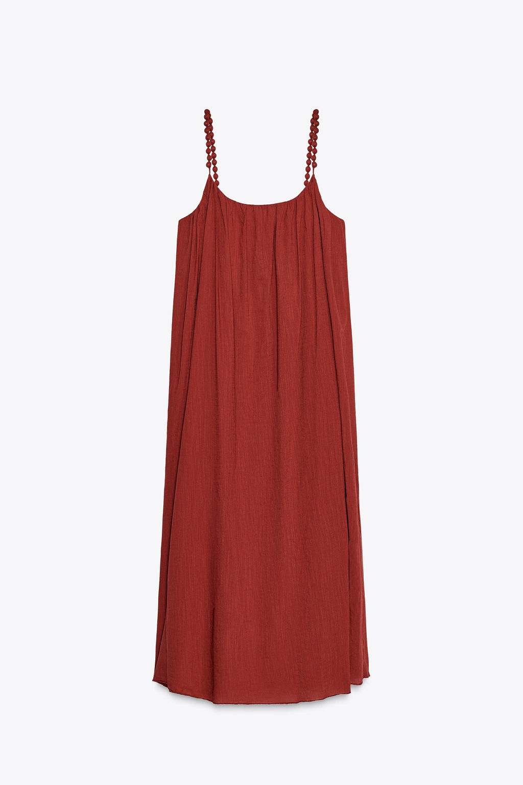 OVERSIZED STRAPPY DRESS - Zara фото 20