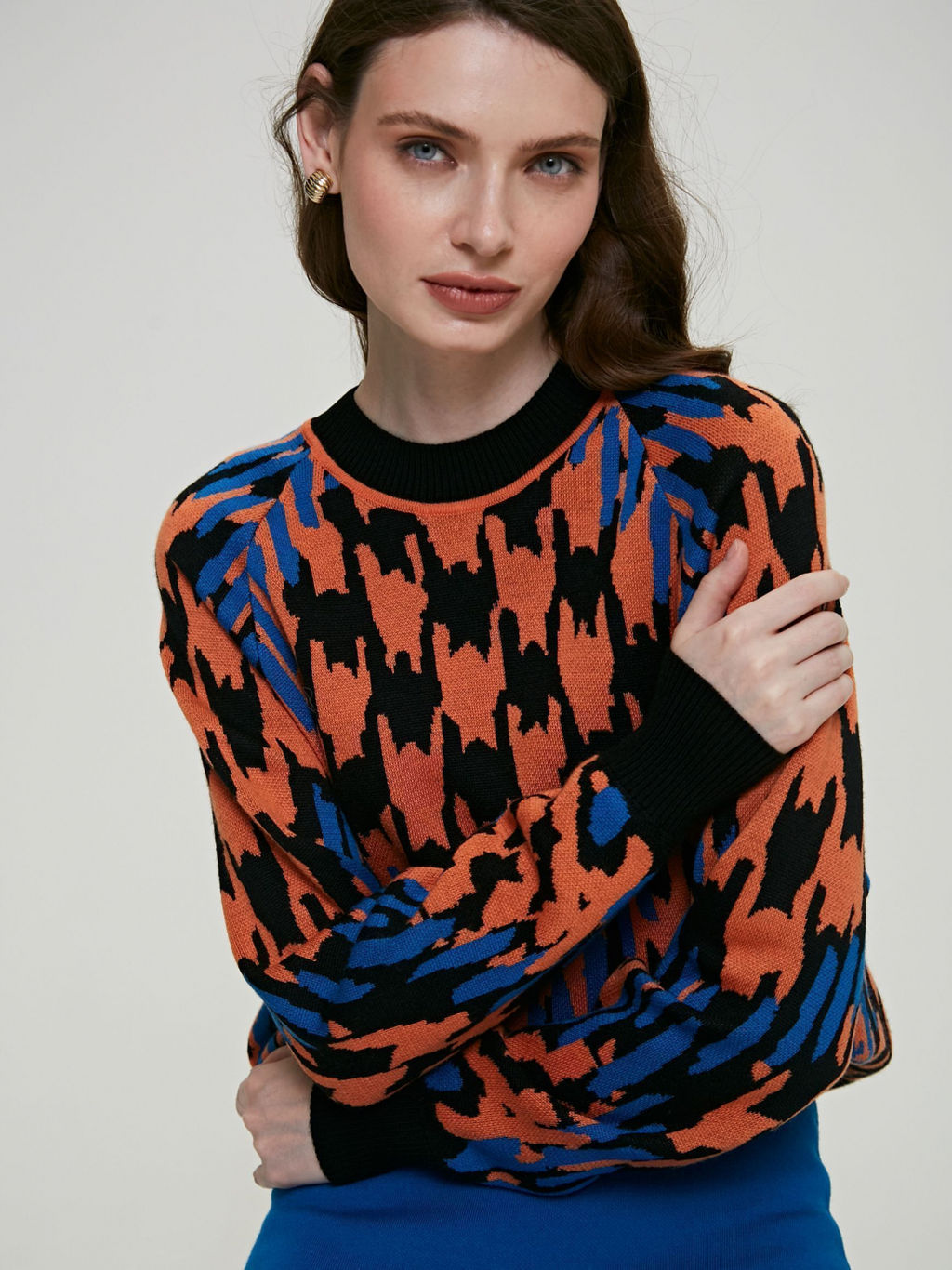 Джемпер 211.070242/полынь - Seven senses фото 48