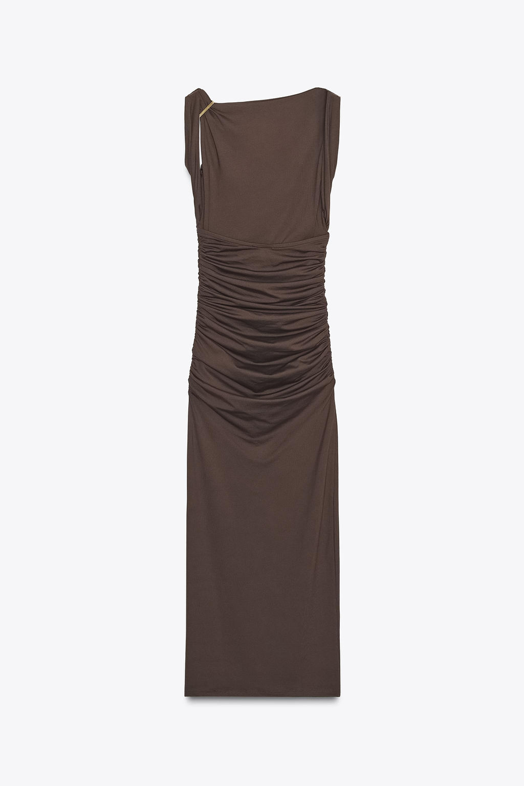 SHELL POLYAMIDE DRESS - Zara фото 16