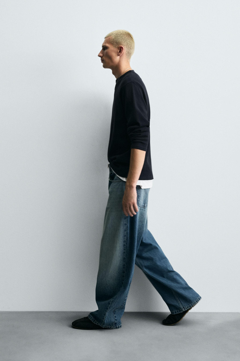 JEANS BALLOON FIT / Azul medio - Zara фото 6