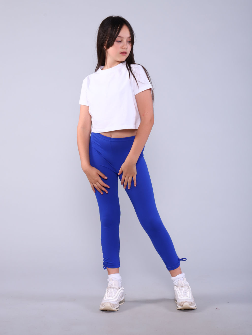 Бриджи "Василек" синий