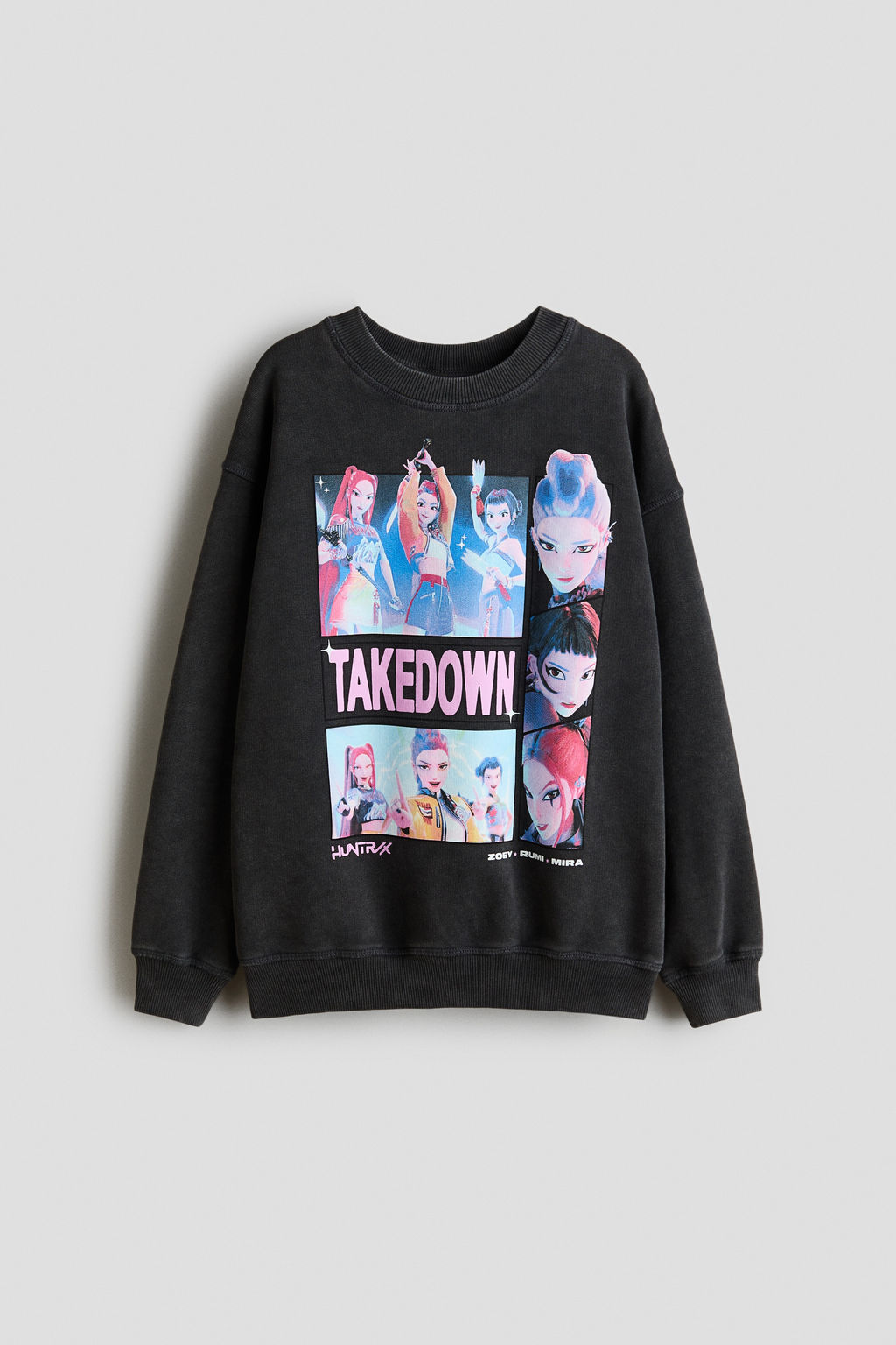 Sudadera oversize con motivo estampado - H&m фото 6