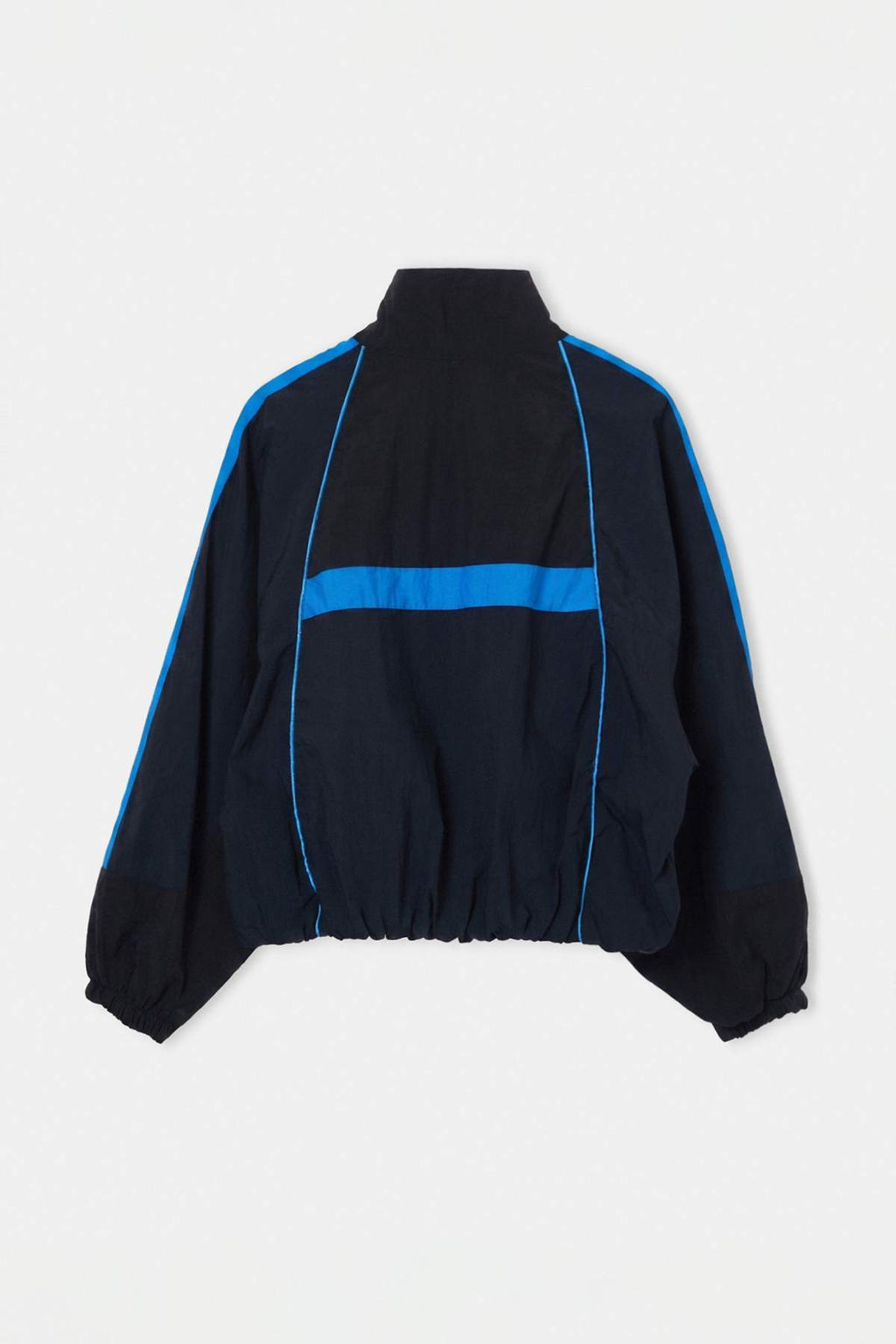 Lacivert Oversize Kal_p Renk Bloklu Yazl_k Mont TWOAW27MO00136 - Trendyolmilla фото 9