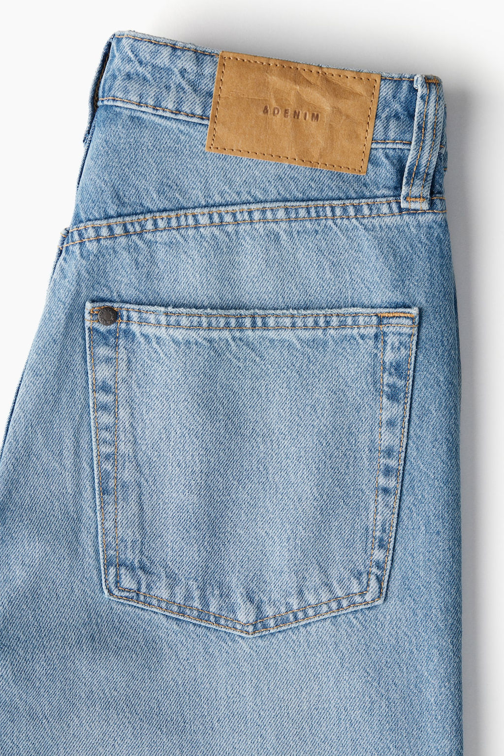 Wide Ultra High Jeans - H&m фото 9