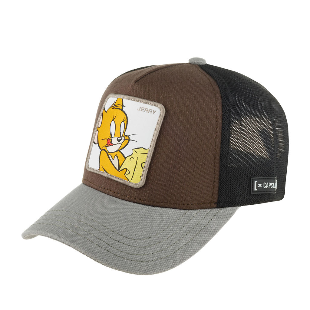 Бейсболка CAPSLAB арт. CL/TAJ5/1/CT/TJ1 Tom And Jerry Jerry (коричневый / серый)