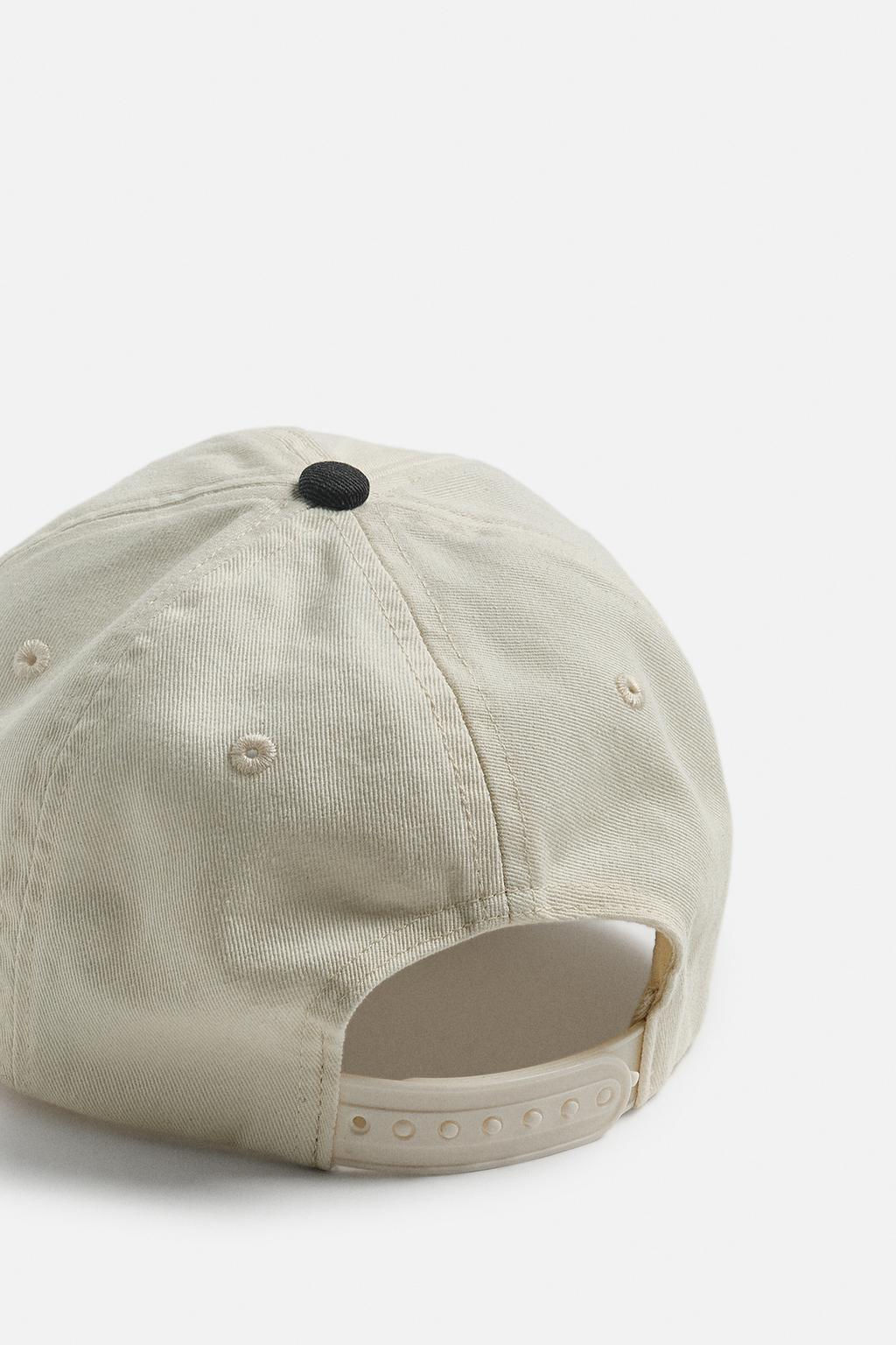 FADED EMBROIDERED CAP - Zara фото 4