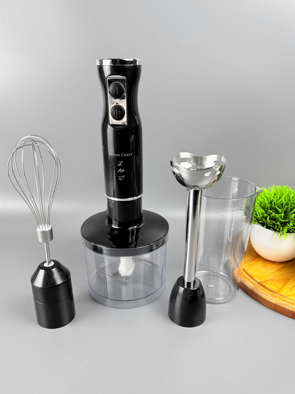 Блендер 4 в 1, 500Вт, 2 чаши 600мл + 500мл. SC-8042 OLS-HC-16