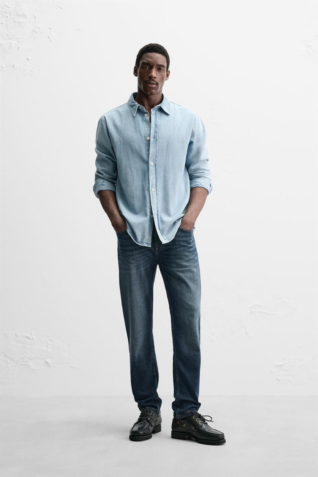 SLIM FIT JEANS - Zara фото 6