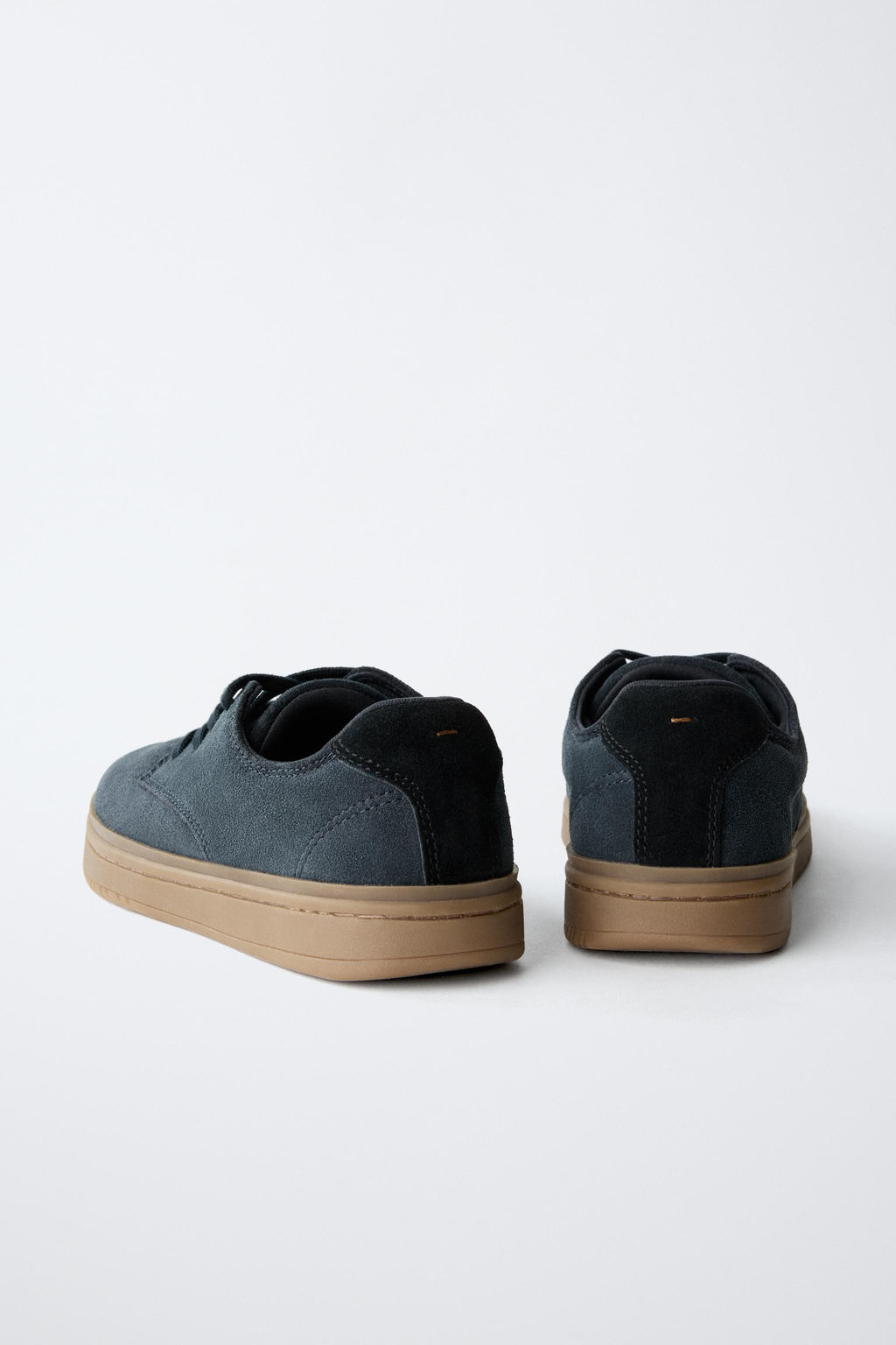 SPLIT SUEDE SPORTS DERBY SHOES - Zara фото 5