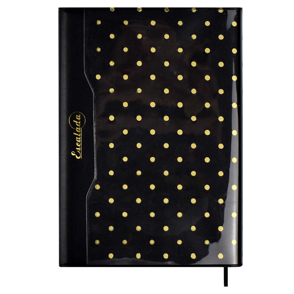 Записная книжка, А6+, арт. 57586/ 20 ПВХ ЧЁРНЫЙ - Escalada фото 2