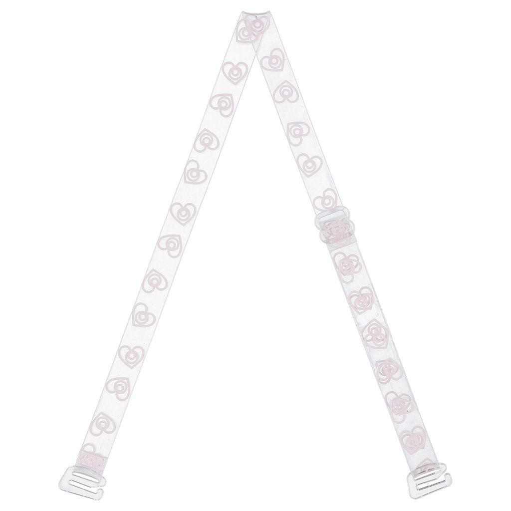 Бретели (пара) Gamma BR-1037 в пакете 10 мм 10 пар СК/Распродажа розовый