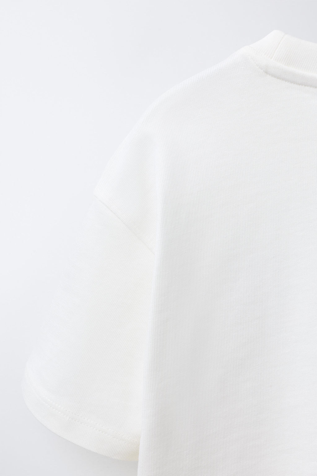 HEAVYWEIGHT EMBROIDERED SLOGAN T-SHIRT - Zara фото 8