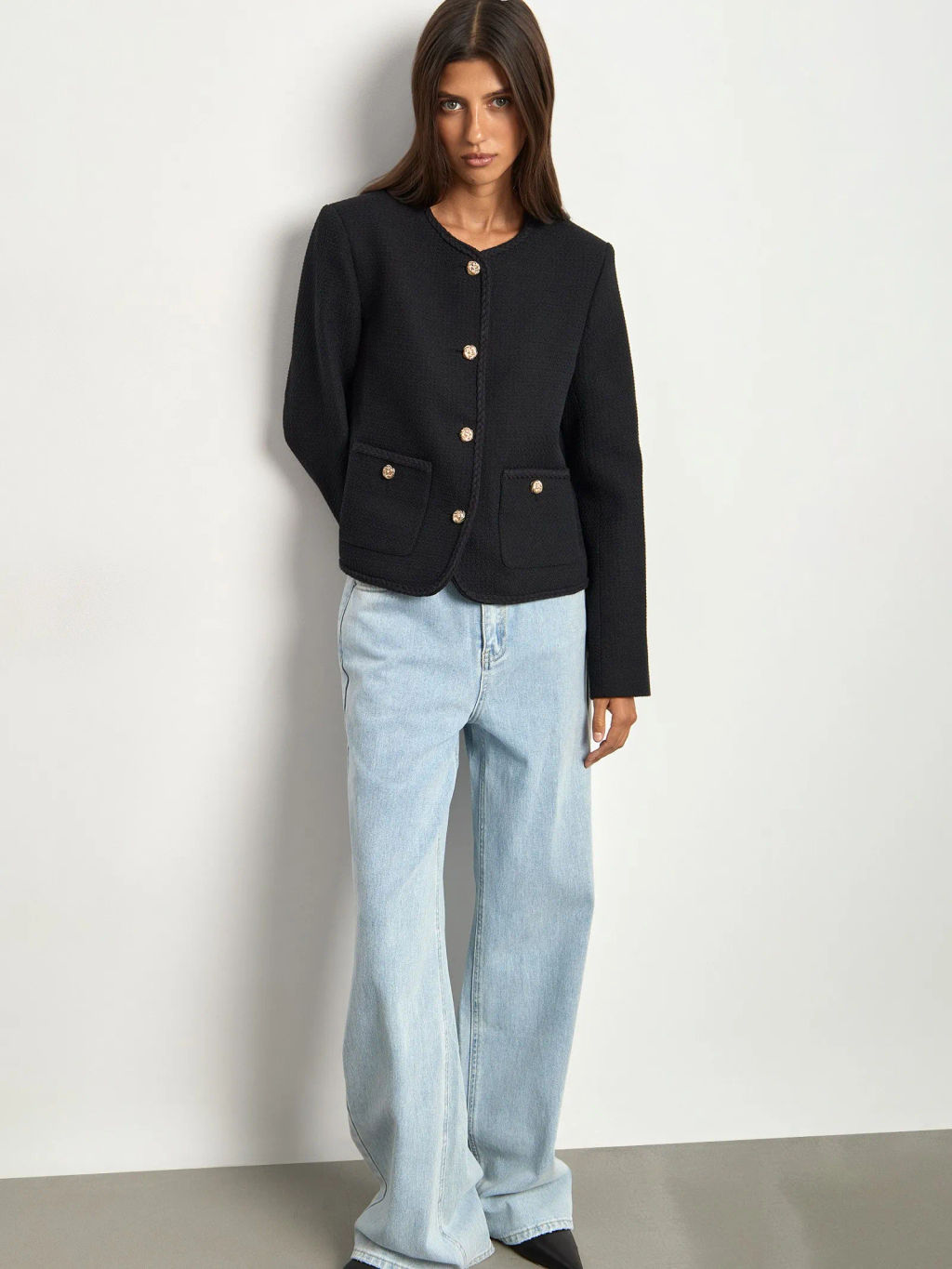 Жакет прямого кроя - Emka фото 3