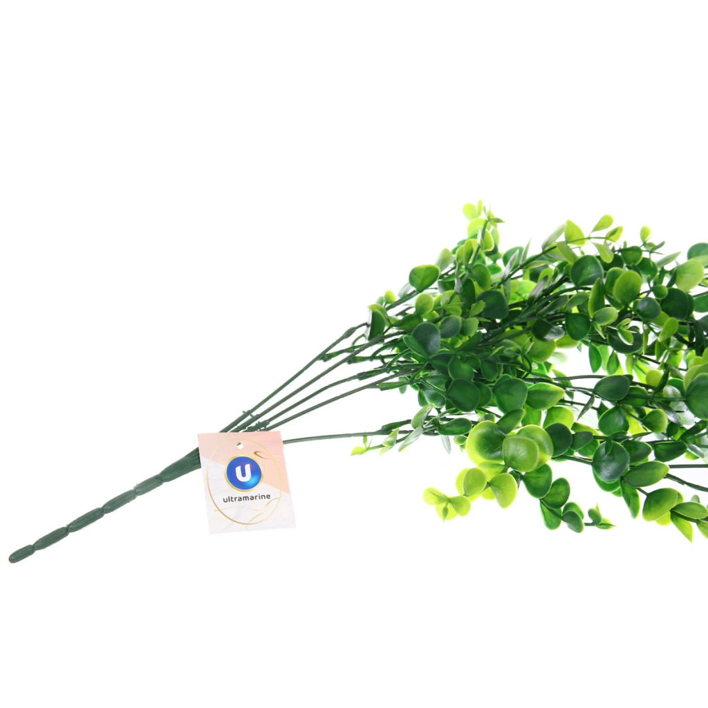 Цена за 2 шт. Лиана искусственная "Green garden" 75см эвкалипт, цвет зеленый