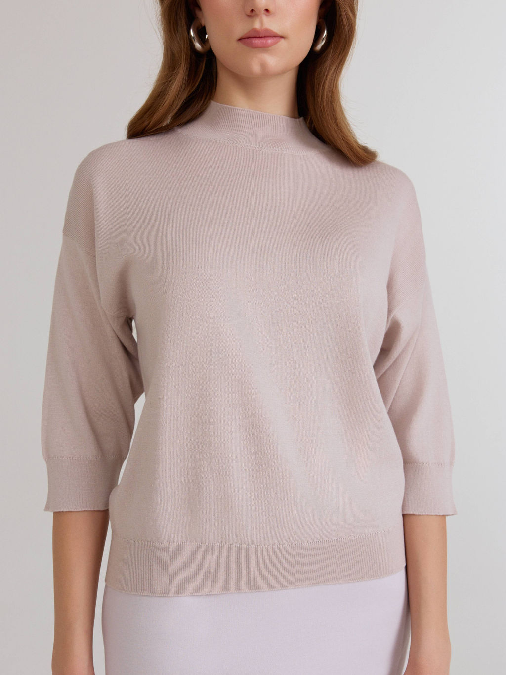 CONTE LDK2453 Джемпер женский beige - Conte elegant фото 3