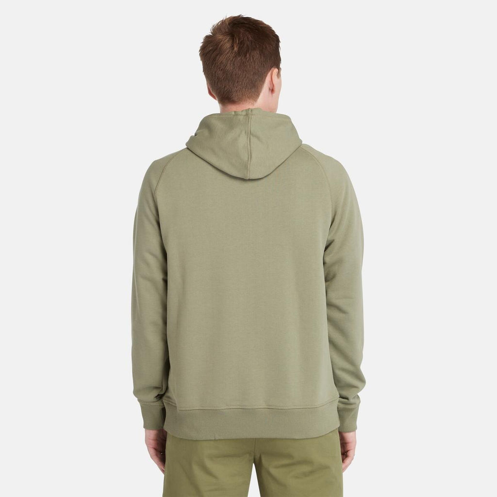 Толстовка Timberland Sweatshirt Exeter River Loopback Hoodie Regular зеленая фото 2