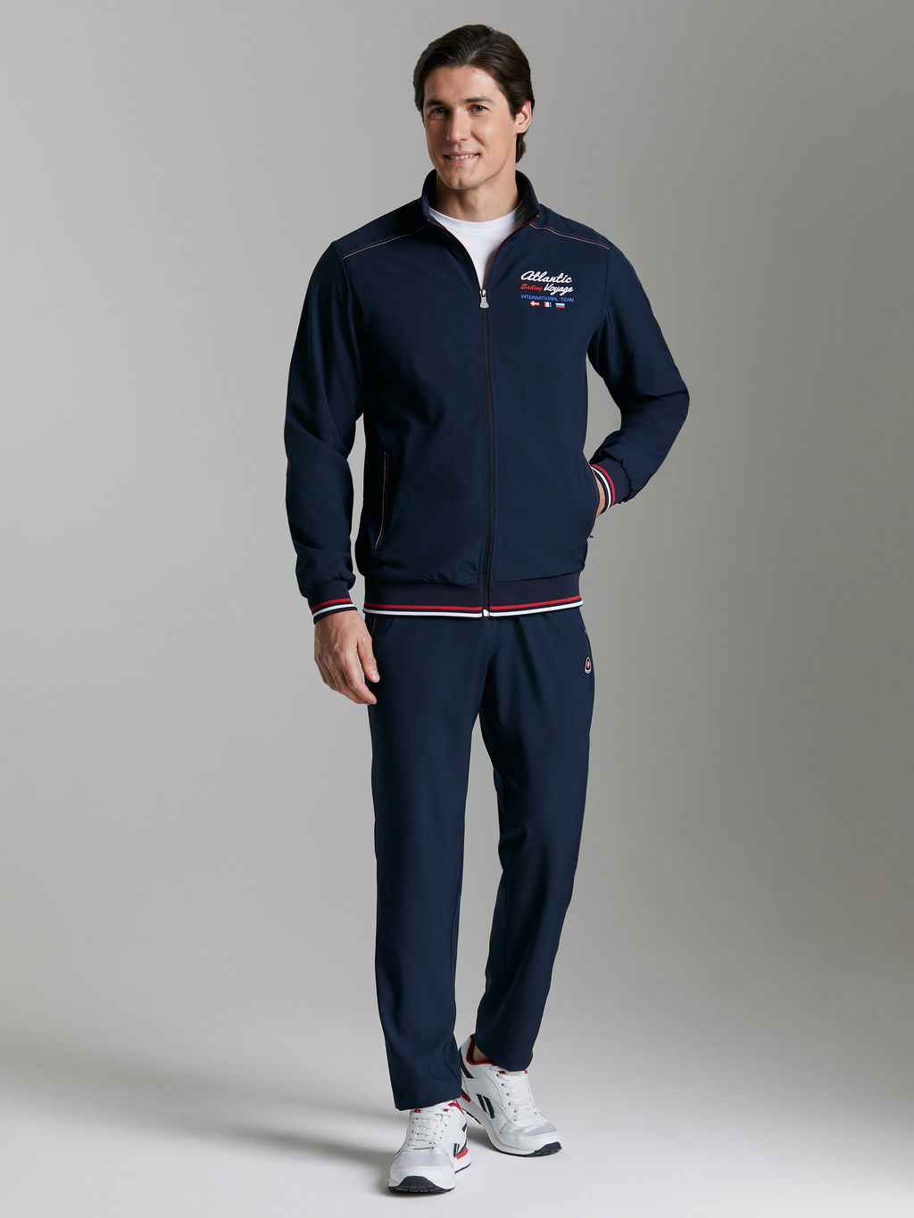 Спортивный костюм мужской Yachting 15M-RR-1585 RED-N-ROCKS