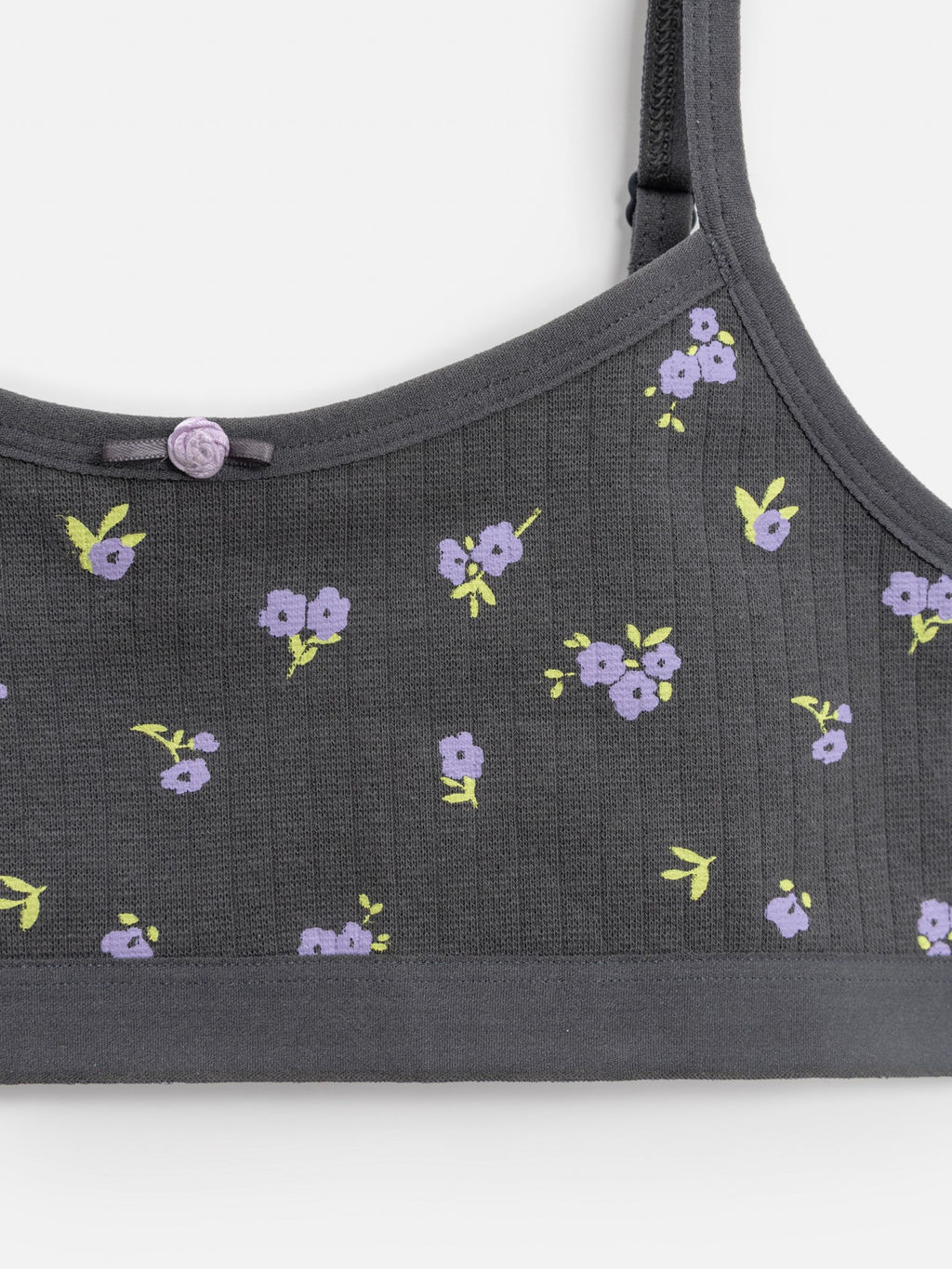 ACOOLA / Топ бельевой детский для девочек Vinograd серый принт  фото 3