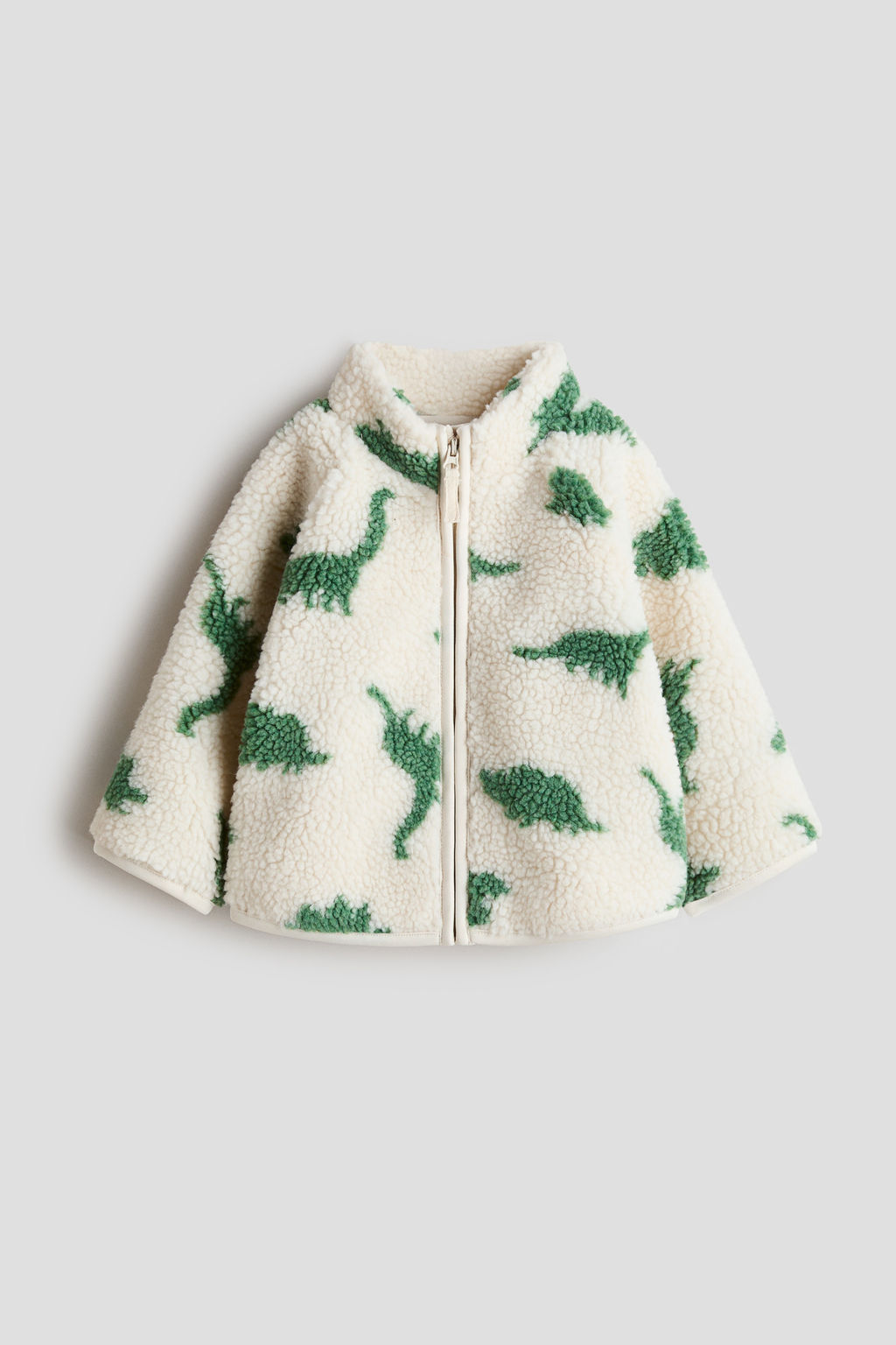Chaqueta estampada en borreguito - H&m фото 5