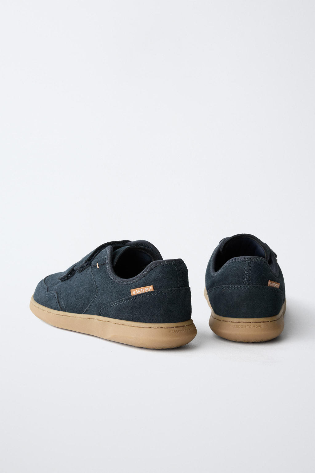 BAREFOOT SPLIT SUEDE TRAINERS - Zara фото 7