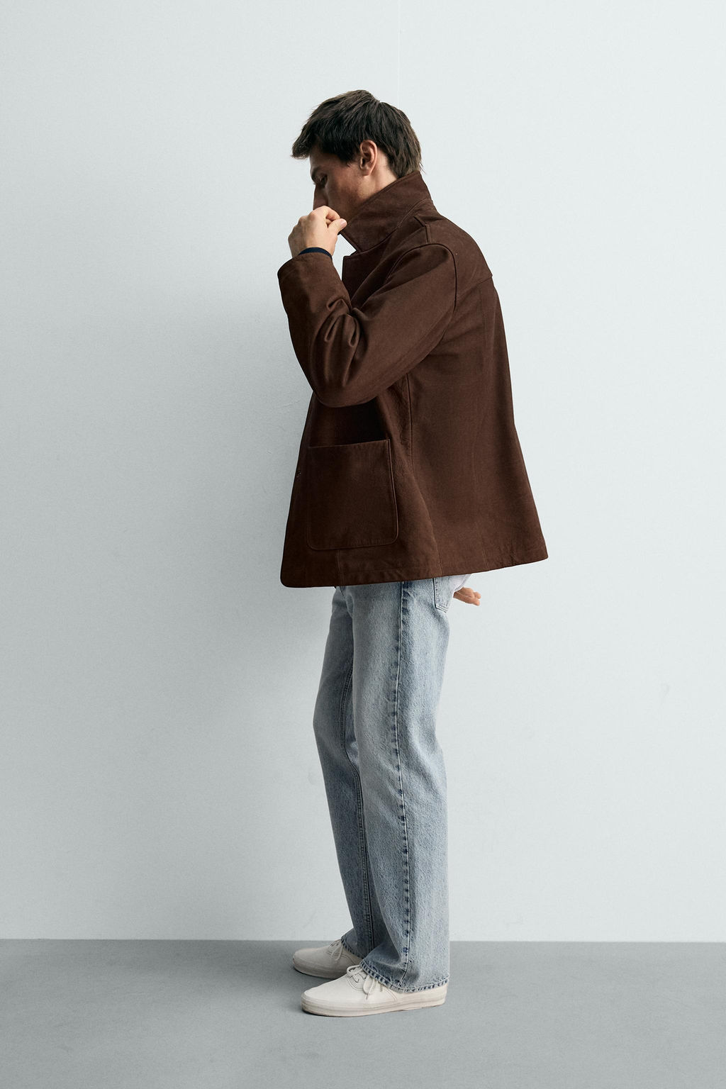 LIMITED EDITION LEATHER JACKET - Zara фото 12