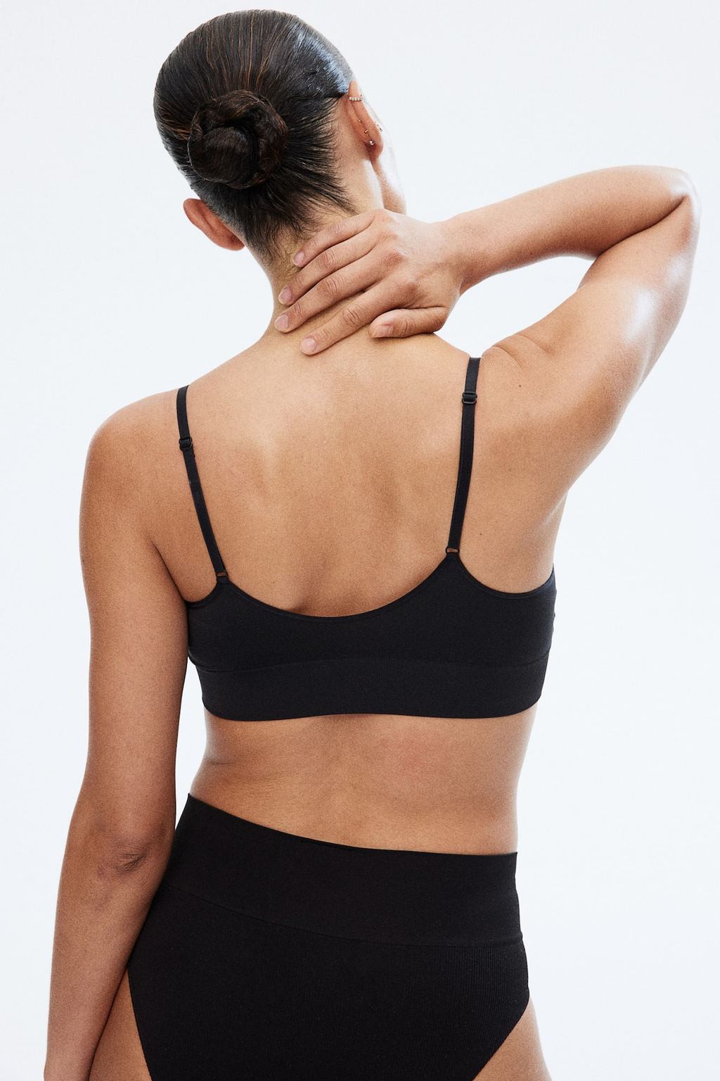 Bralette con relleno Seamless - H&m фото 4