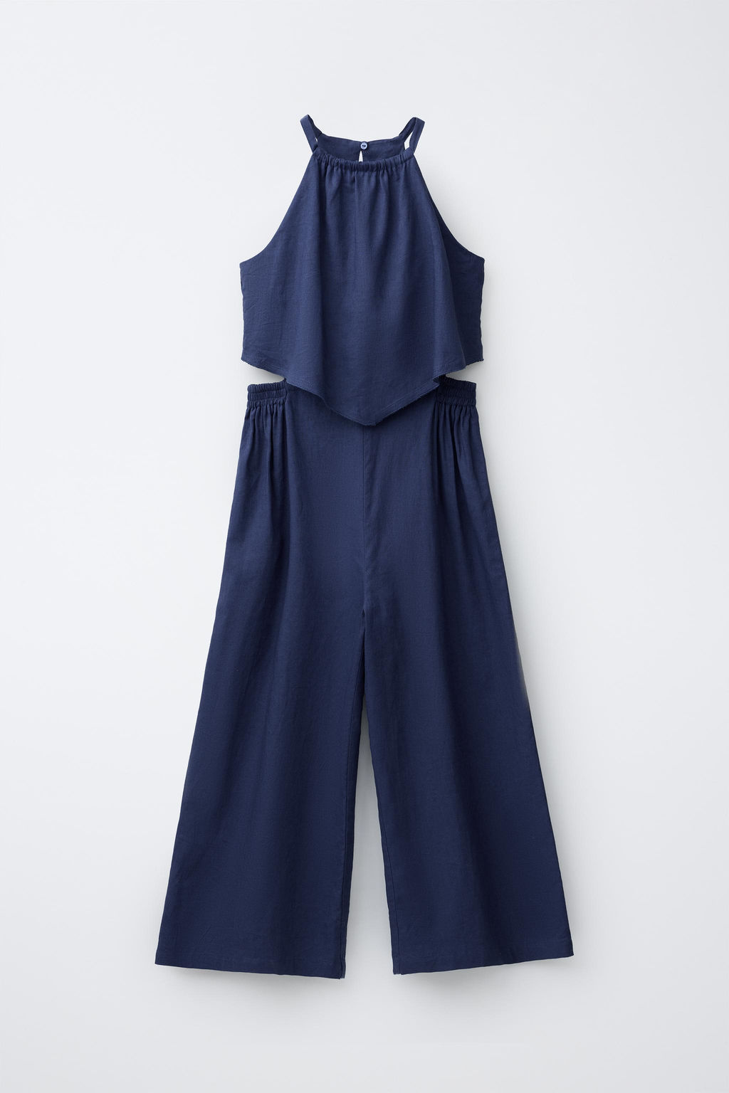 MONO LARGO CON LINO / marino - Zara фото 4