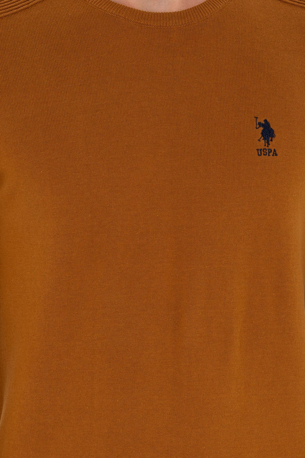 Мужской базовый свитер кокосового цвета Неожиданная скидка в корзине - U.s. polo assn фото 6