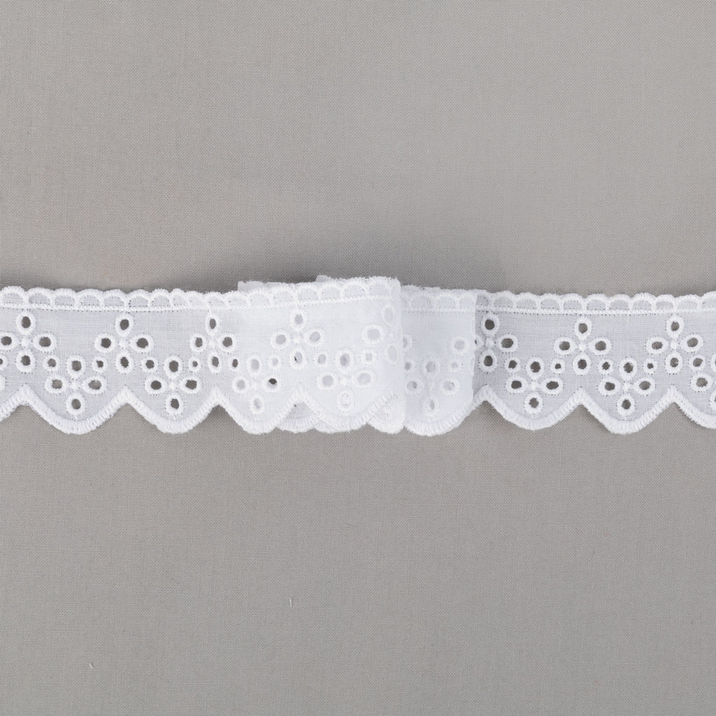 Шитье Gamma 38 мм GYEM-3801 в рулоне 9 м 0.2 м Турция белый