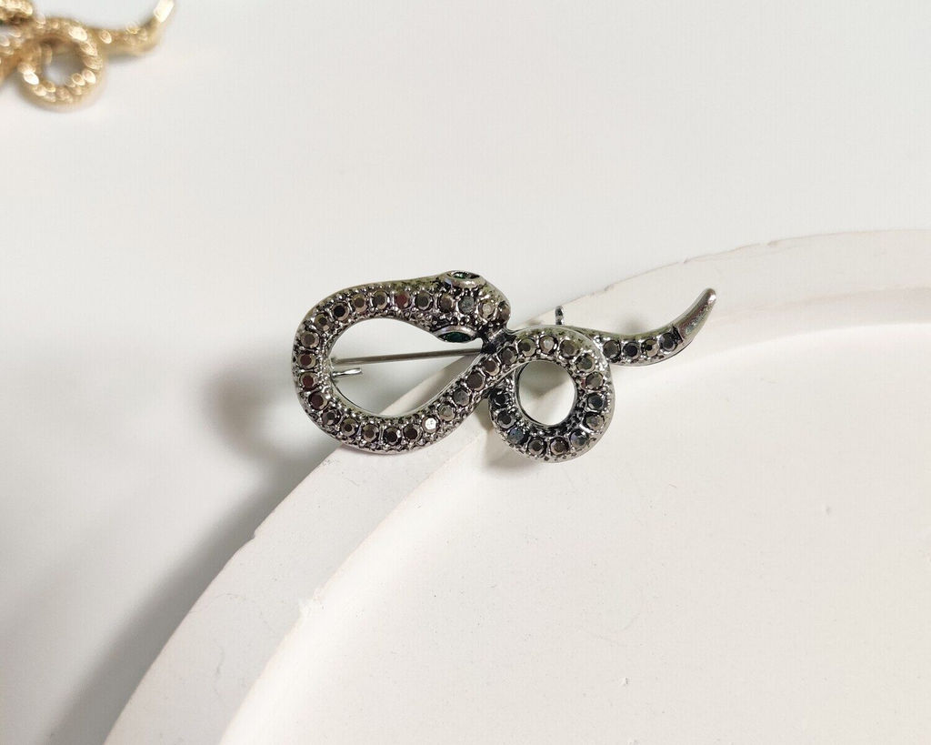 Брошь-кулон ЗМЕЙКА