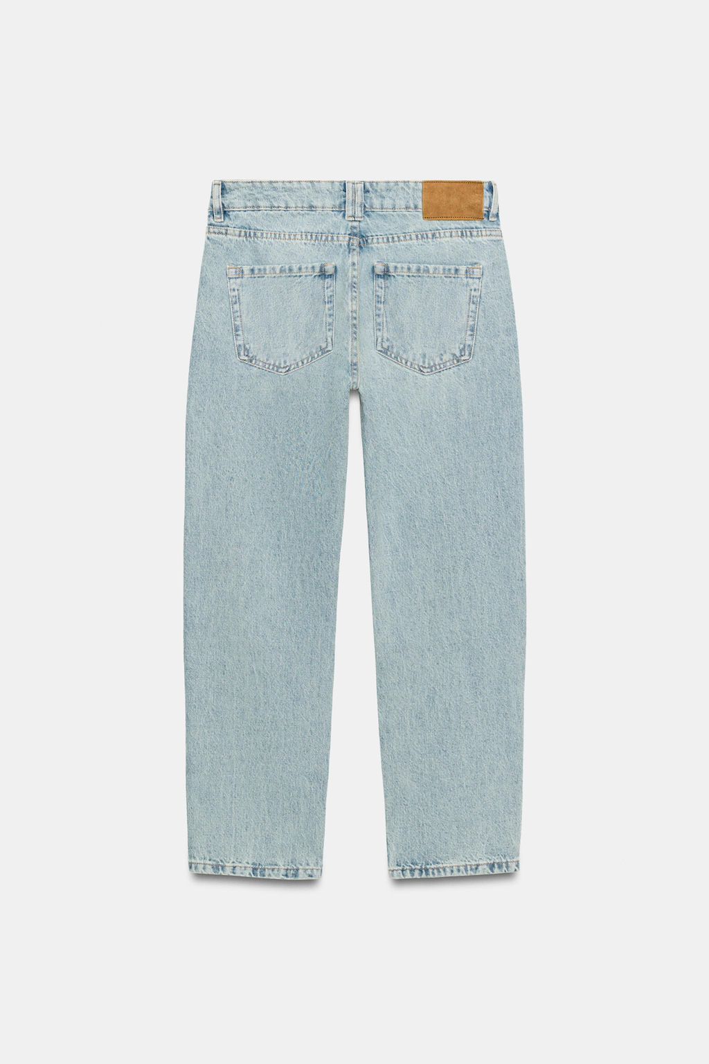 JEANS ZW COLLECTION CIGARRETE TIRO MEDIO / Azul claro - Zara фото 6