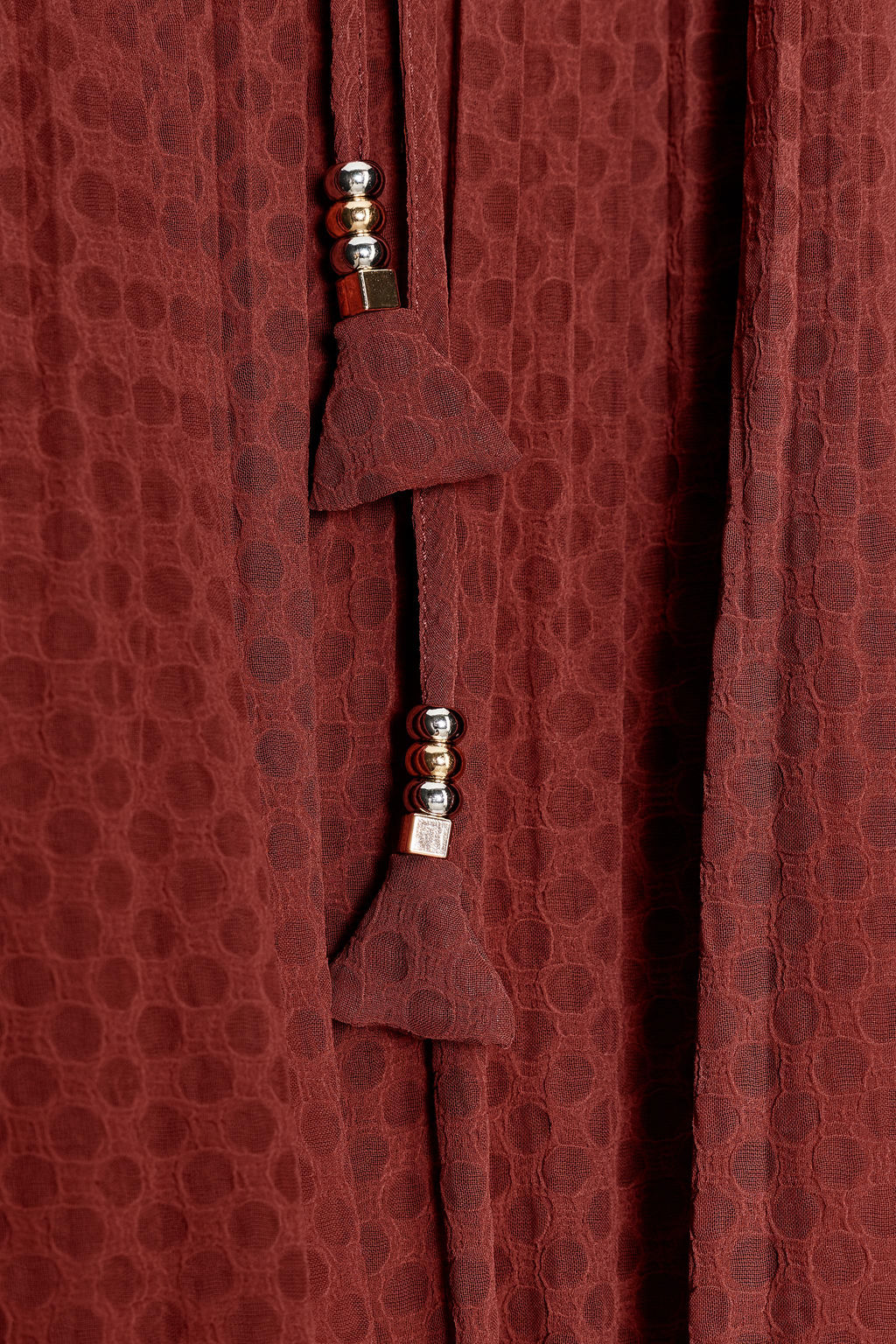 TASSEL PLEATED BLOUSE - Zara фото 22
