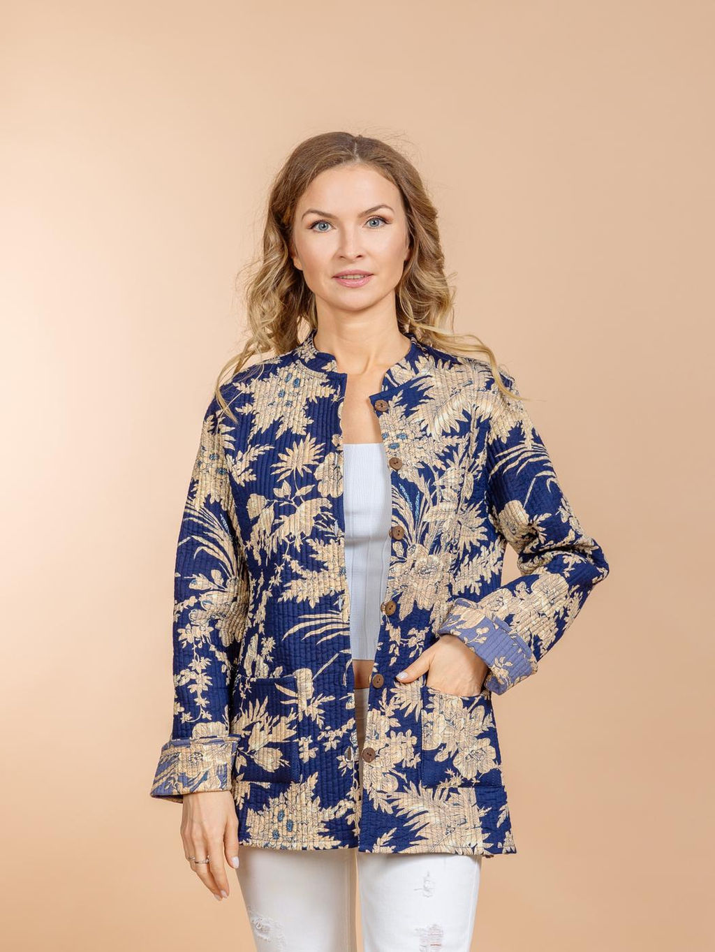 Жакет двухсторонний стеганый № 900-17 (Лето-2025) - Ганг фото 3