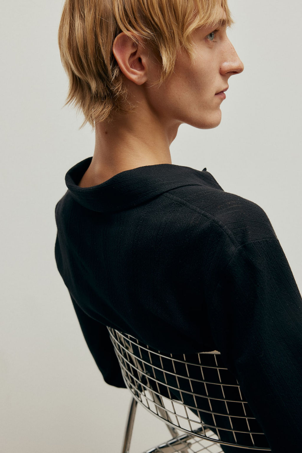 Camisa en punto de encaje Regular Fit - H&m фото 5