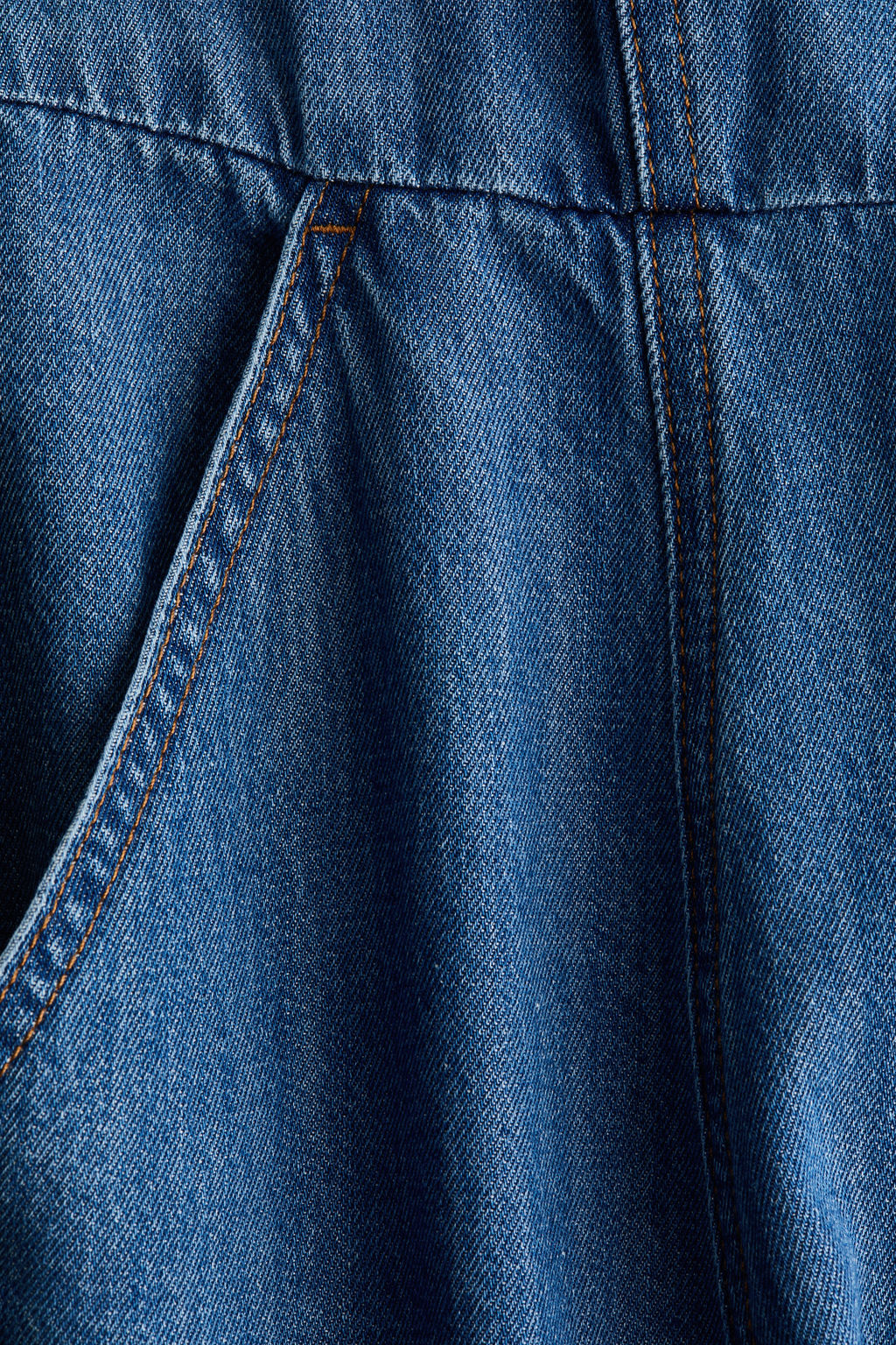 Vestido camisero en denim - H&m фото 5