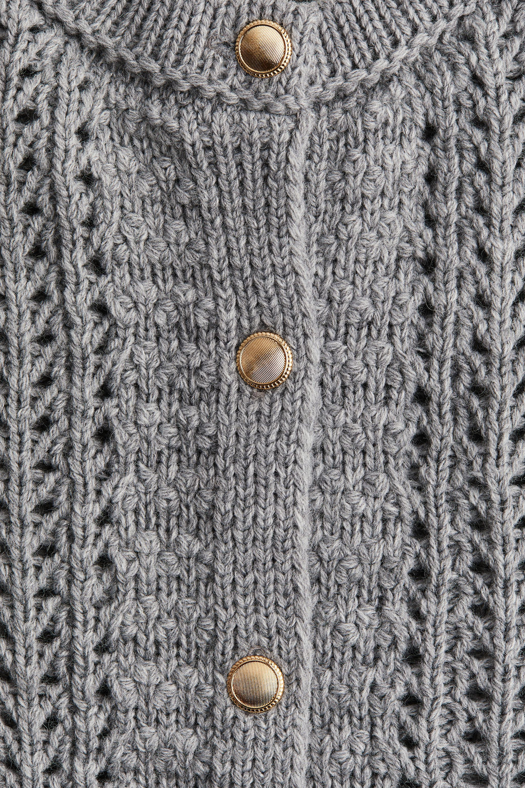 Cardigan en punto pointelle - H&m фото 7