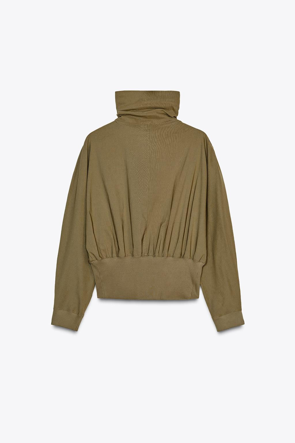 HIGH COLLAR CARDIGAN - Zara фото 3