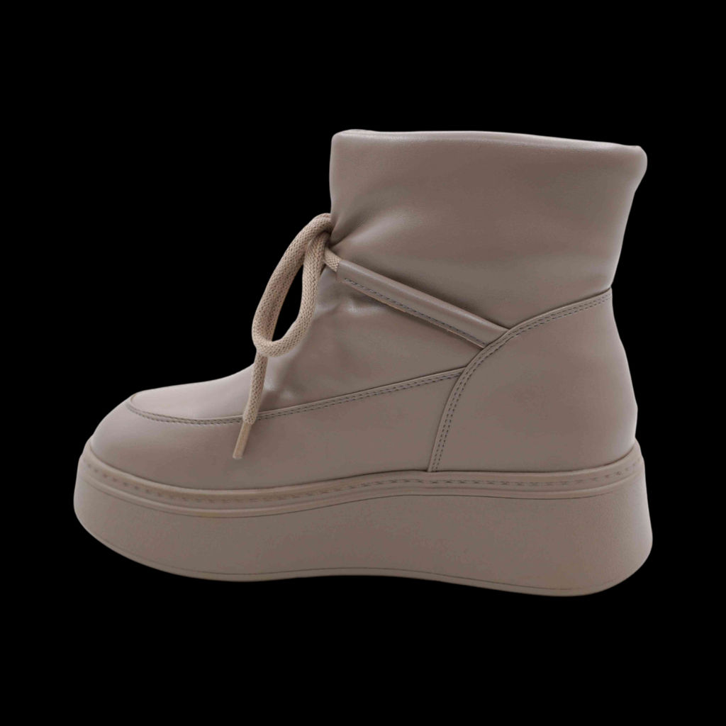 Ботинки на меху D320-6 серые