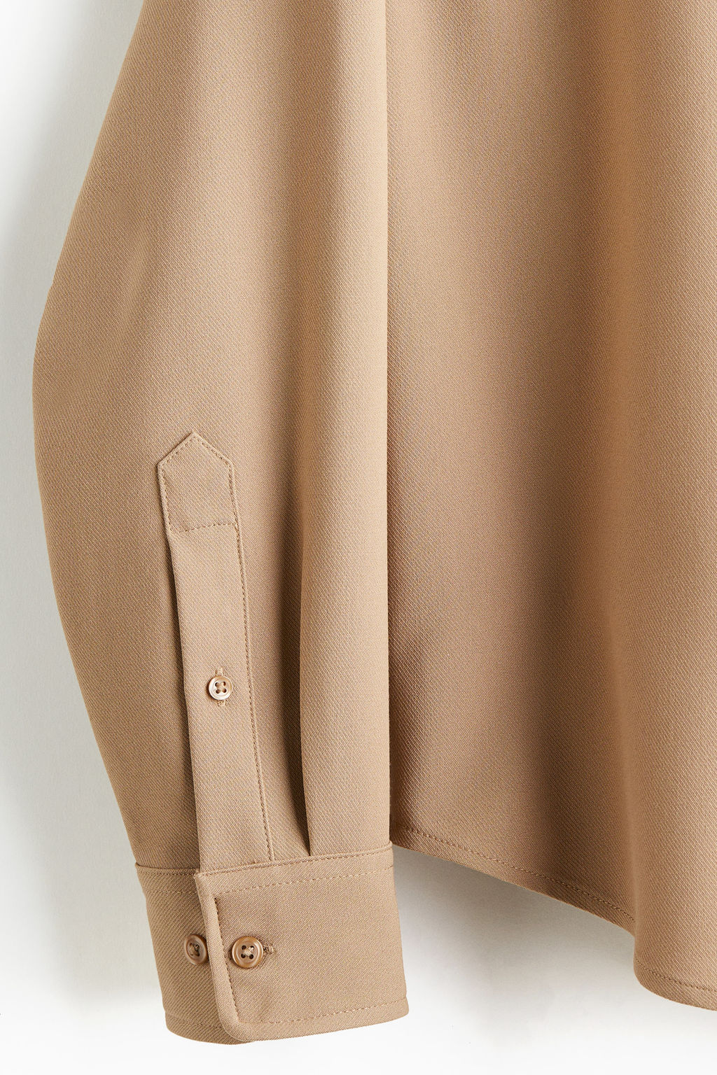 Camisa de sarga Relaxed Fit - H&m фото 3