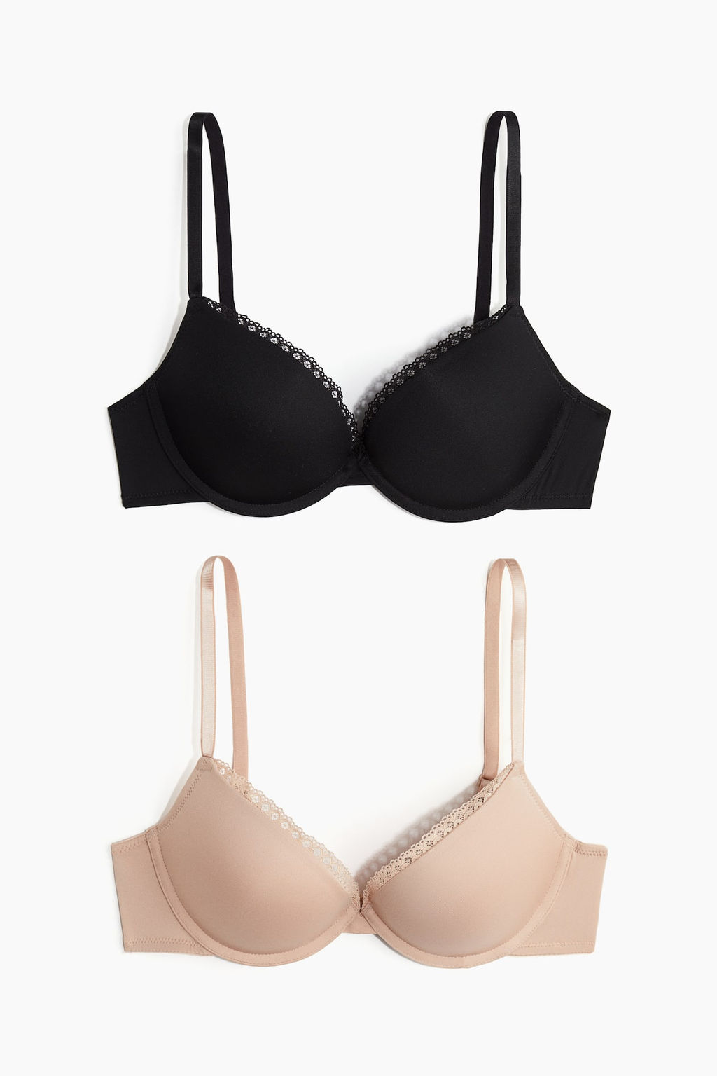 Pack de 2 sujetadores super push-up de microfibra - H&m фото 4