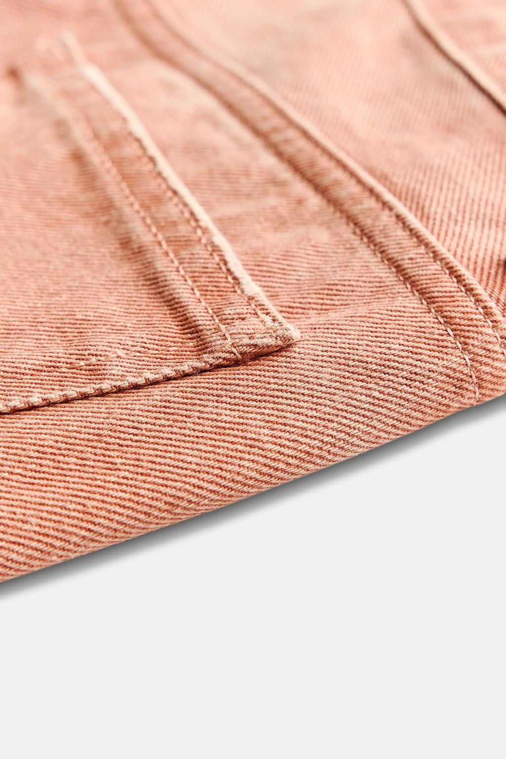 ZW COLLECTION STRAIGHT-LEG MID-RISE JEANS - Zara фото 12