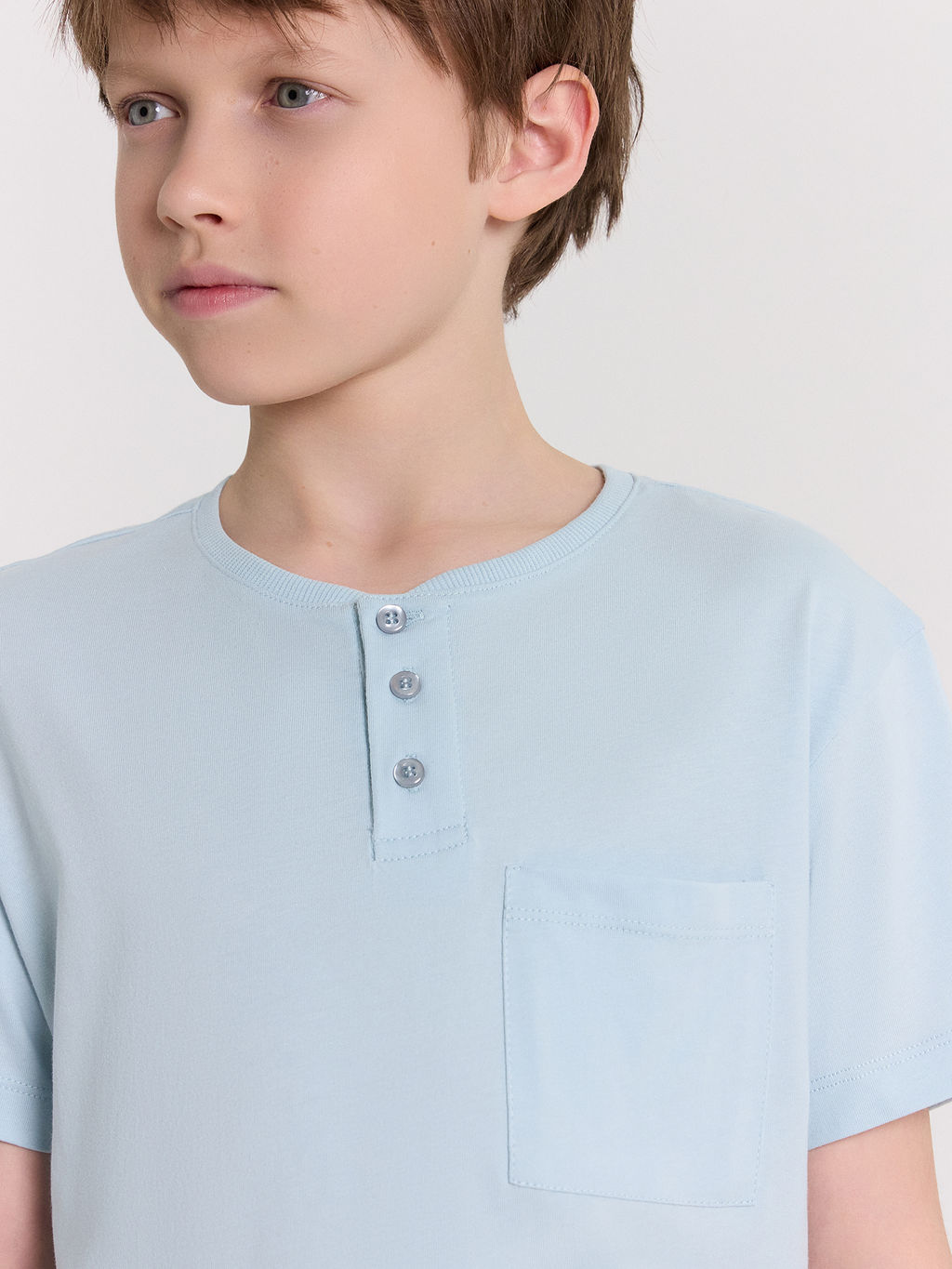 Футболка для мальчиков голубая - Mark formelle фото 4