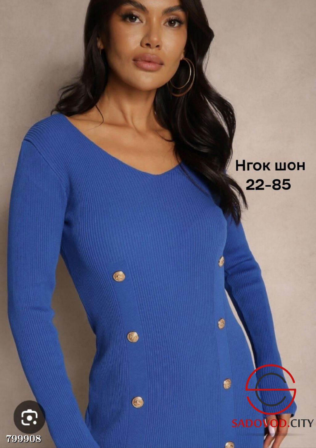Платье вязаное женское - Bruno фото 6