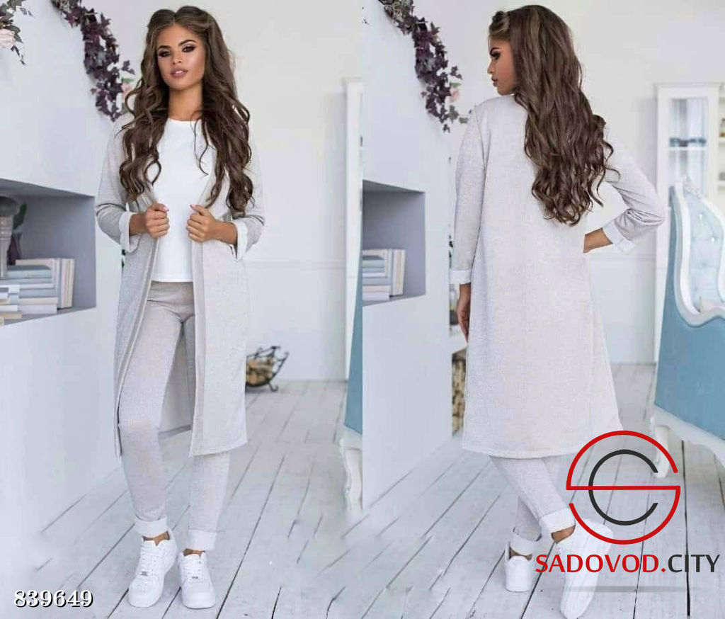 Костюм женский (кардиган и штаны) - Bruno фото 2