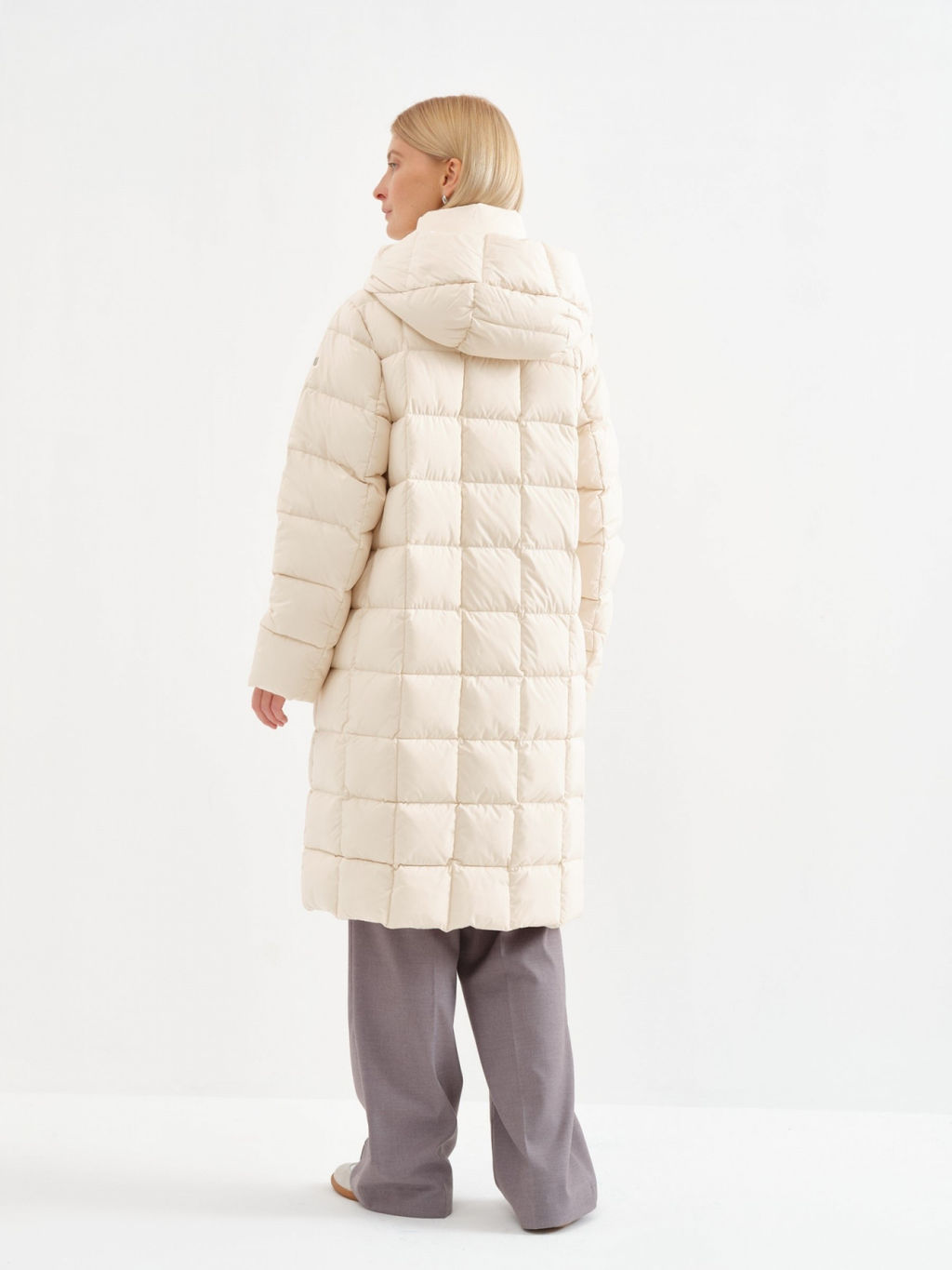 Conso/WDM 230552 - milk Пуховое пальто  фото 4